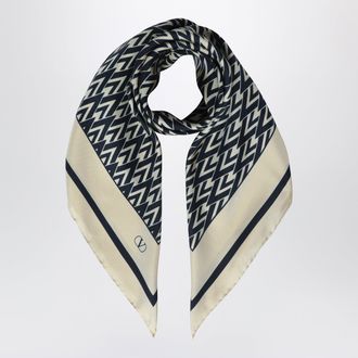 Valentino Garavani Foulard Toute La V In Seta