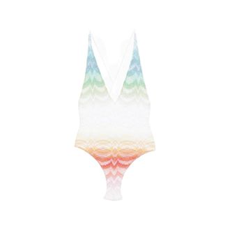 Missoni Cross-back Chevron Swimsuit