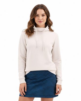 Clique Haven Recycled Womens High Collar Pullover Sweatshirt