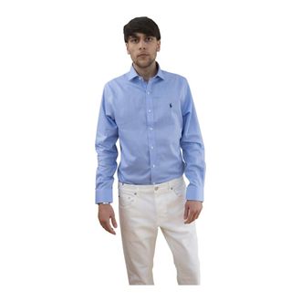 Polo Ralph Lauren Heren, Overhemden, Blauw, Maat: XL