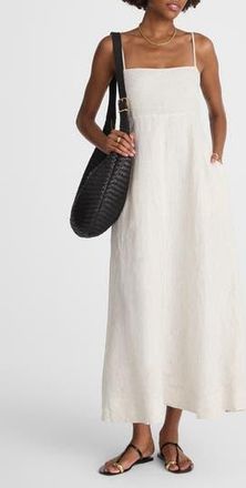 Madewell Stripe Empire Waist Midi Sundress in Lighthouse at Nordstrom Rack, Size Xx-Large