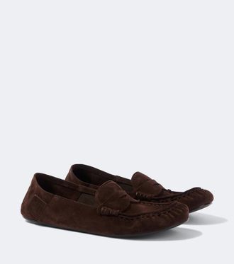 Acne Studios Bojan suede loafers
