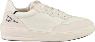 Nevver White Leather Sneakers