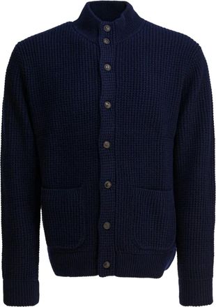 Polo Ralph Lauren waffle-knit cardigan - Blue