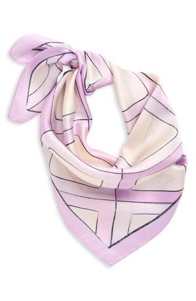 Frasier Sterling Wisteria Square Scarf in Purple at Nordstrom