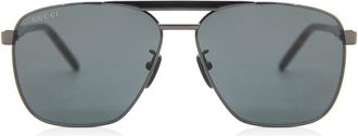 Gucci GG1164S 001 Mens Sunglasses Grey Size 58 - Free RX Lenses - Free RX Lenses