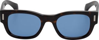 Ferragamo Heren Rechthoekige Acetaat Zonnebril SF2064SE