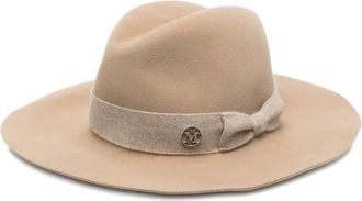 Maison Michel Cappello con fiocco - BEIGE