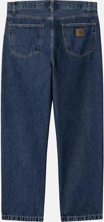 Carhartt Work in Progress Mens Carhartt WIP Aaron Pant Blue Stone Washed - Navy - Size: 30/32