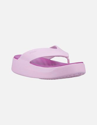Crocs Womens Getaway Platform Flip Womens Toe Post Sandals - Purple - Size: 5