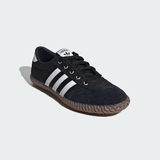 adidas Originals ADIDAS Originals Womens Volley Plimsole Shoes - Black Leather - Size UK 10.5