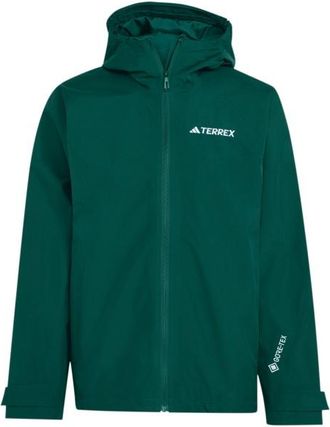 ADIDAS TERREX Xploric 2 Layer GORE-TEX Jacket Regenjacke f&uuml;r Herren | gr&uuml;n