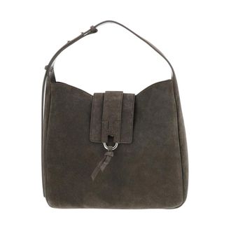 Hogan Flap Shoulder Bag - female - Hogan - Shoulder Bags - Brown - ONE SIZE - Bags