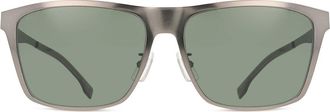 BOSS Boss 1410/F/S Asian Fit R80/QT Mens Sunglasses Grey Size 60