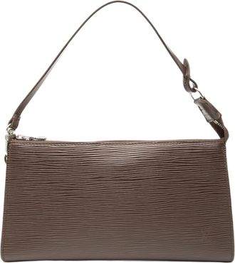 Louis Vuitton Pre-owned Womens Epi Pochette Accessoires - Dark Brown Leather - One Size