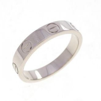 Cartier White Gold White Gold (18K) Band Ring (Pre-Owned)