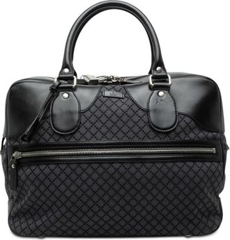 Gucci Pre-owned Gucci Diamante Canvas Travel Bag Ladies 19SMLIC2H01LY2HW