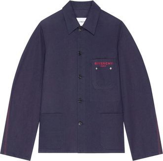 Givenchy Light Jackets, male, Blue, L, Givenchy Denim Jacket Size: L, colour: Navy