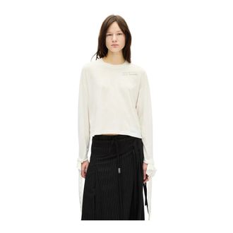 Ann Demeulemeester Mujer, Camisetas, Blanco, Talla: S