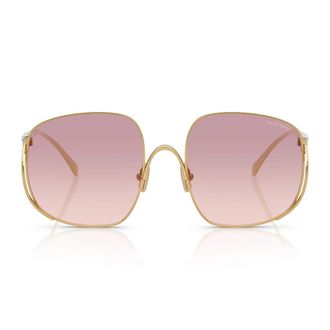 Miu Miu Sunglasses Mua57 S 5 Ak40 S Gold/Brown Gradient Dark Purple Woman