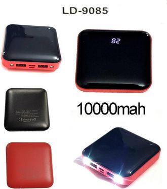 Trade Shop Trade Shop - Powerbank 10000mah Caricator Smartphone Type C 2 Usb Ld-9085