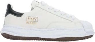 Miharayasuhiro Witte lage sneakers - Heren - Sneakers - Wit - 41 EU - Leer - Schoenen