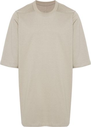 Rick Owens Jumbo organic-cotton T-shirt - men - Organic Cotton - S - Neutrals
