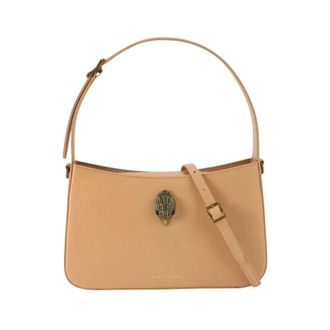 Kurt Geiger Dames, Tassen, Beige, Maat: ONE Size Leer