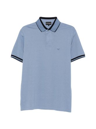 Emporio Armani Polo Emporio Armani de algod&oacute;n con logotipo