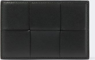 Bottega Veneta Cassette Intreccio leather card holder