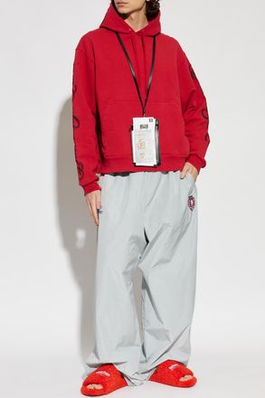 Balenciaga Sweatshirt With Logo, Mens, Red