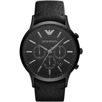 Emporio Armani AR2461 Sportivo Chronograaf Zwart Herenhorloge