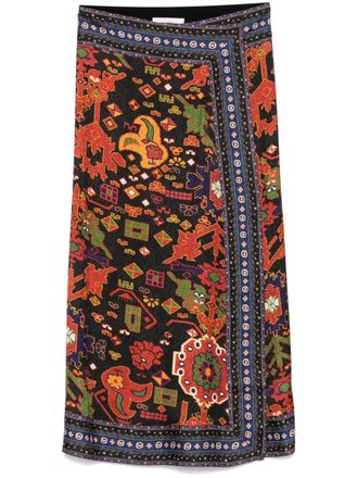 BA&SH Varper maxi skirt - Black