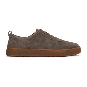 Kazar Schoenen, Heren, Grijs, 46 EU, Leer, Maldwyn Sneakers