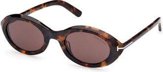 Tom Ford FT1186 CARMEN 52E Womens Sunglasses Tortoiseshell Size 51