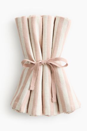 H&M 4er-Pack Baumwollservietten - Orange