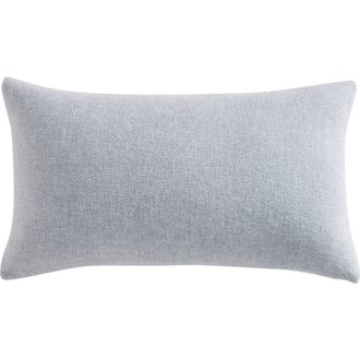 DKNY Faux Cashmere Accent Pillow in Pearl Blue at Nordstrom