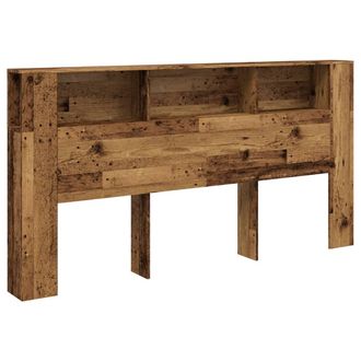 vidaXL Cabecero Armario Madera Ingenier&iacute;a Envejecida 200x18,5x102,5 Cm Vidaxl