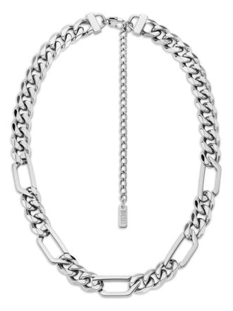 Diesel steel chain-link necklace - women - Steel - One Size - Grey