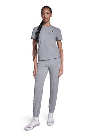 Converse Chuck Taylor Patch T-Shirt in Vintage Grey Heather at Nordstrom, Size X-Large