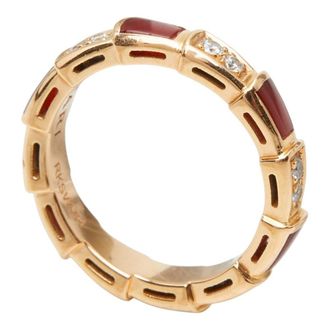 Bulgari Pink Gold (18K) Band Ring (Pre-Owned)