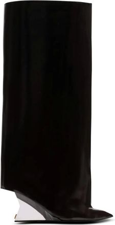 Balmain Stivali a punta 95mm - Nero