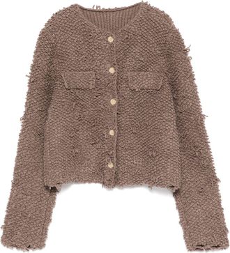 JNBY Cardigan in pile - Toni neutri