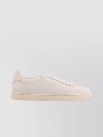 Brunello Cucinelli leather low-top sneakers