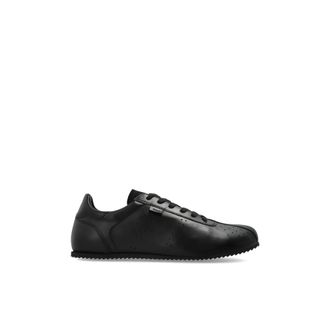 Ami Sneakers, male, Black, Size: 9 US Smooth Leather Low Top Step Sneakers