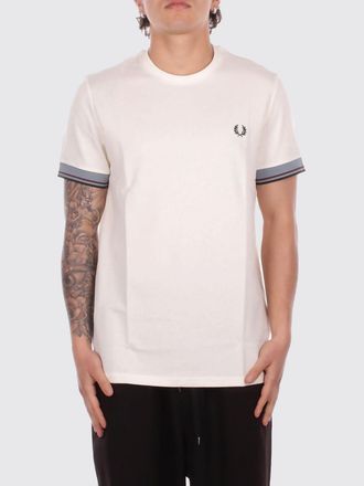 Fred Perry T-shirt in cotone con logo