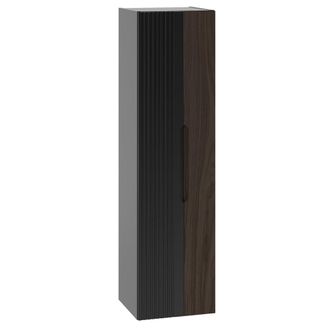 Petits Meubles Armario de ba&ntilde;o estratificado Negro marr&oacute;n