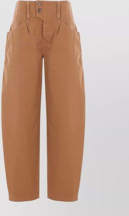 Isabel Marant high-waisted trousers patch pockets