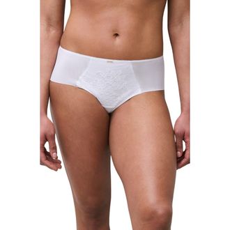 Chantelle Maris Hipster Briefs in White at Nordstrom, Size Xx-Large