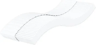 vidaXL Vidaxl - Materasso In Schiuma Bianco 100x220cm Durezza H2 H3
